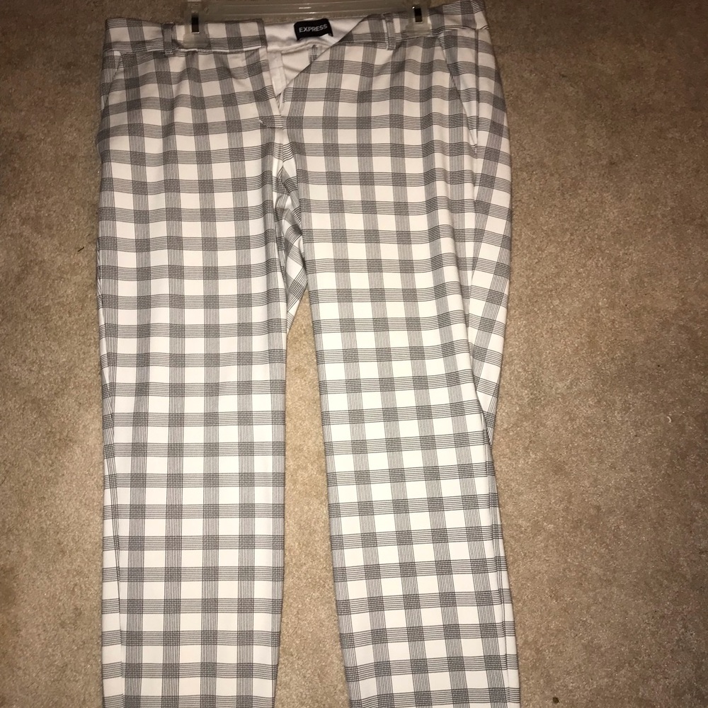 Express columnist ankle crop dress pants